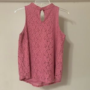 Love Blossom Peek a Boo Tank Top